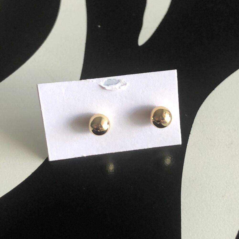 4 for $20 Extra Small Gold Ball Stud Earrings